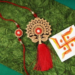 Tree of Life Bhaiya Bhabhi Rakhi Set to Rakhi-to-australia.asp