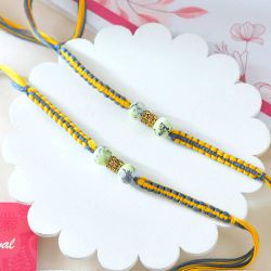 Cherished Bonds Rakhi Set to Rakhi-to-australia.asp