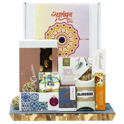 Rakhi Elegance & Treats Gift Box to Australia-rakhi-chocolates.asp