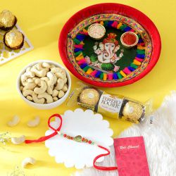 Krishna Rakhi Festive Treats to Australia-rakhi-thali.asp