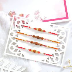 Spiritual Harmony Rakhi Set to Rakhi-to-australia.asp