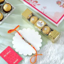 Hamsa Bhai Rakhi with Treats to Australia-rakhi-chocolates.asp