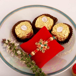 Charismatic Gift of Rakhi, Ferrero Rocher, Free Roli Chawal and Rakhi Card to Rakhi-to-australia.asp