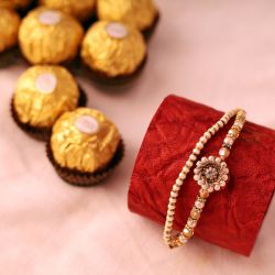 Rocher with Entrancing Rakhi to Australia-only-rakhi.asp