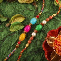 Colored Beads Rakhi to Rakhi-to-australia.asp