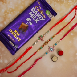 Divine Premium Rakhis N Chocolate Dairy Milk to Rakhi-to-australia.asp