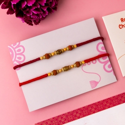 Divine Rakhi Duo for Bhai to Australia-only-rakhi.asp