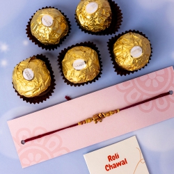Happiness Rakhi with Ferrero 5 to Australia-rakhi-chocolates.asp