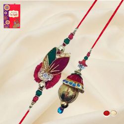 Fabulous Bhaiya Bhabhi Rakhi Set