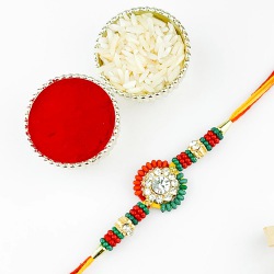 Beads n Stone Fantasy Rakhi to Rakhi-to-canada.asp