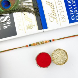 Envious Combo of Traditional Rakhi N Lindt to Rakhi-to-canada.asp