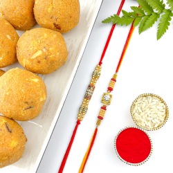 Rakhi Pair Marvels N Besan Ladoo Pact to Canada-rakhi-sweets.asp