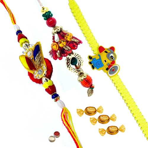 Pretty Rakhi Collection to Irinjalakuda