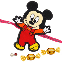 Captivating Mickey Mouse Rakhi to Rakhi-to-canada.asp