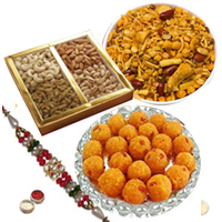 Charming Rakhi Hamper of Traditional Treats to Rakhi-to-canada.asp