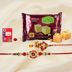 Bhaiya Bhabhi Rakhi Bond with Soan
