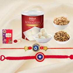 Kaju N Almonds for Sweety Family Rakhi Combo to Canada-rakhi-dry-fruits.asp