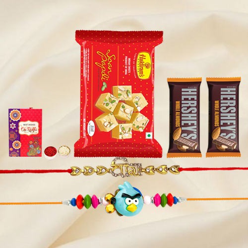 Veera n Kids Rakhi with Toothsome Treats to Cooch Behar