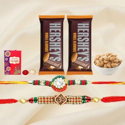 Cashew n Choco with Desi Rakhi Jaunts to Rakhi-to-canada.asp