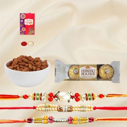 Almonds Ferrero for Desi n Fancy Rakhis to Rakhi-to-canada.asp