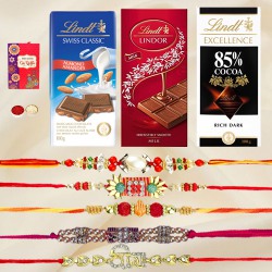 Aesthetic Shin Rakhi Sets n Lindt Lindor to Canada-rakhi-chocolates.asp