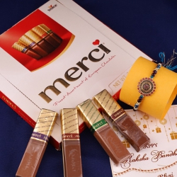 Single Rakhi with Merci Choco to Canada-rakhi-chocolates.asp