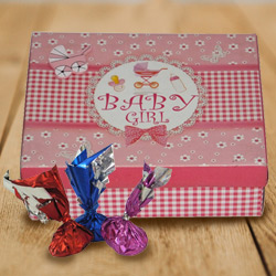 Lip-Smacking Baby Girl Homemade Chocolate Gift Pack to Lakshadweep