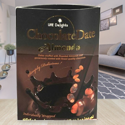 Delectable Date-Almond Chocolates to Lakshadweep