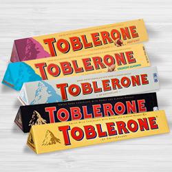 Marvelous Assorted Toblerone Chocolates to Lakshadweep