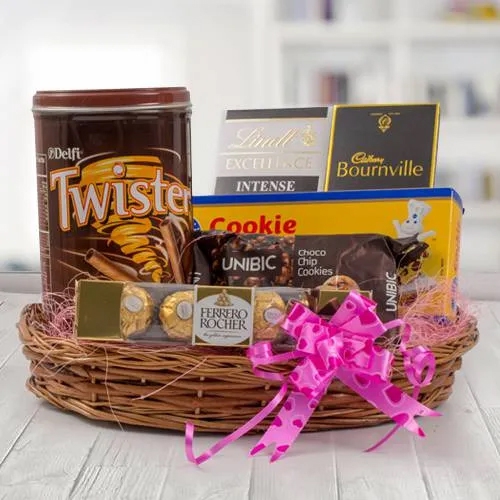 Delectable Chocolate Gift Basket to Sivaganga