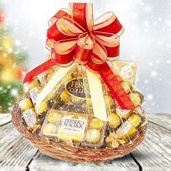 Heavenly Yours Ferrero Rocher Gift Hamper to Alwaye