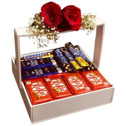 Delicious N Chocolaty Gift Basket to India