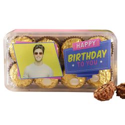 Personalized Ferrero Rocher B-Day Mania Gift Box to Chittaurgarh
