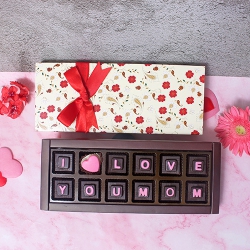Twelve Premium Chocolate Bites for Mom to Nagercoil
