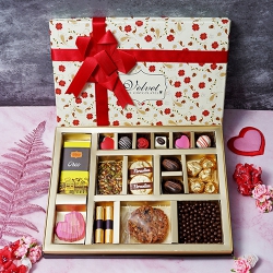 Graceful Assorted Chocolates N Savories for Mom to Hariyana