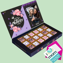 Lavish Handcrafted Chocolaty Personalize Box to Alwaye