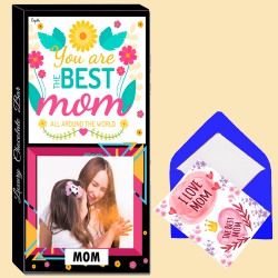 Personalized Loving Mom Chocolaty Gift to Muvattupuzha