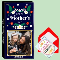 Exclusive Customize Wrapping Chocolate Bar for Mom to Hariyana