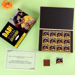 Blissful Customized Chocolate Box for Dad to Chittaurgarh