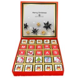 Luscious Chocolates with Festive Designs to Punalur