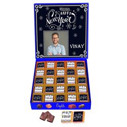 Irresistible New Year Personalized Choco Surprise Box to Muvattupuzha