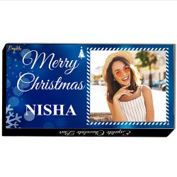 Scrumptious X Mas Personalized Chocolates Box to Nipani