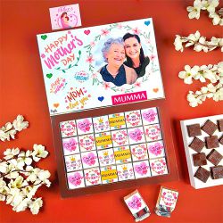 Enticing Mothers Day Personalize Chocolates Gift Box to Muvattupuzha