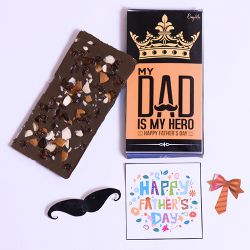 Delicious Flavoured Chocolate Bar for Dad