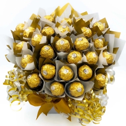 Marvellous Birthday Gift of Ferrero Rocher Chocolate Bouquet