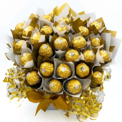 Marvellous Birthday Gift of Ferrero Rocher Chocola... to Sivaganga