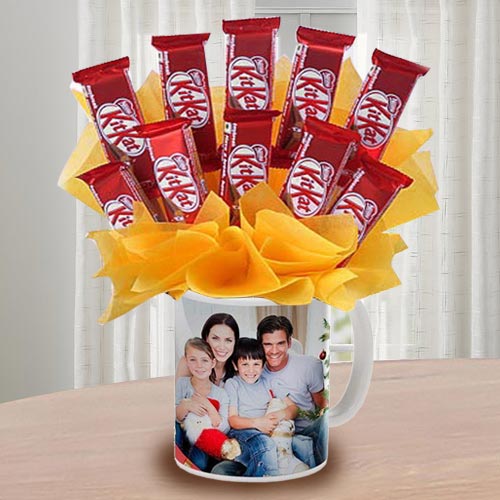 Enticing Kitkat Chocolates Arrangement in Personal... to Sivaganga
