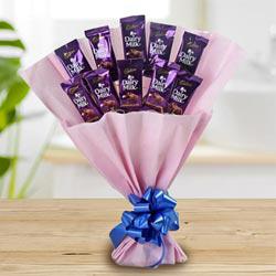 Marvelous Bouquet of Cadbury Dairy Milk Chocolates