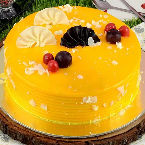 Classic Eggless Mango Cake to Nipani