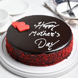 Tasty Chocolate Cake for Mothers Day to Irinjalakuda